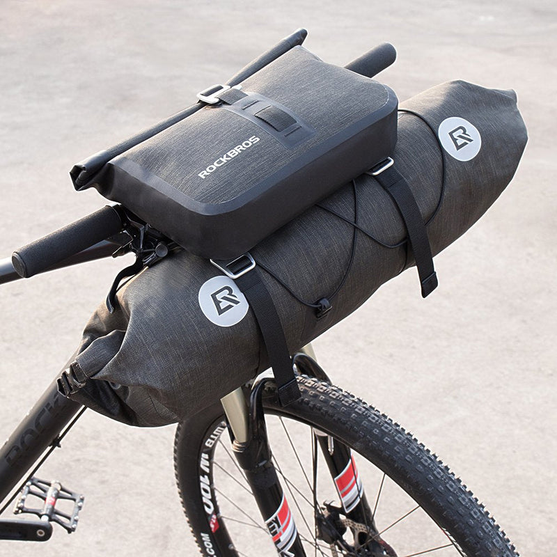 Load image into Gallery viewer, ROCKBROS 12L-20L Waterproof Bikepacking Handlebar Bags with 2 Dry Packs for Bikes
