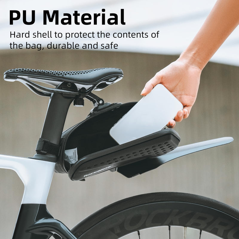 Load image into Gallery viewer, ROCKBROS Bike 3D Saddle Bag Bike Seat Bag with Mudguard
