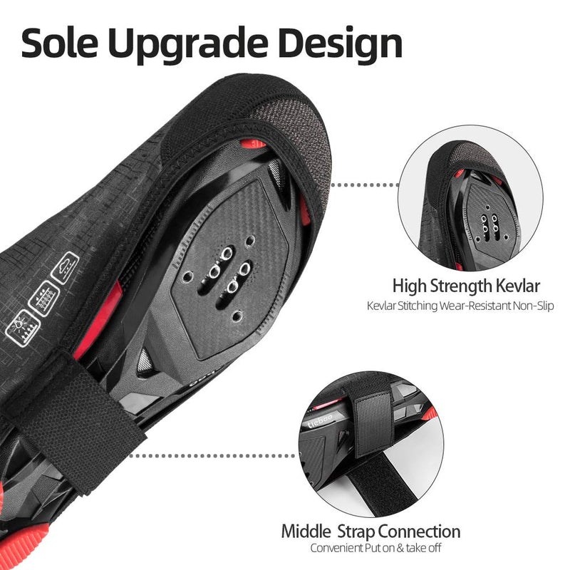 Load image into Gallery viewer, ROCKBROS Thermal Windproof Bike Shoe Covers for Mountain  Road
