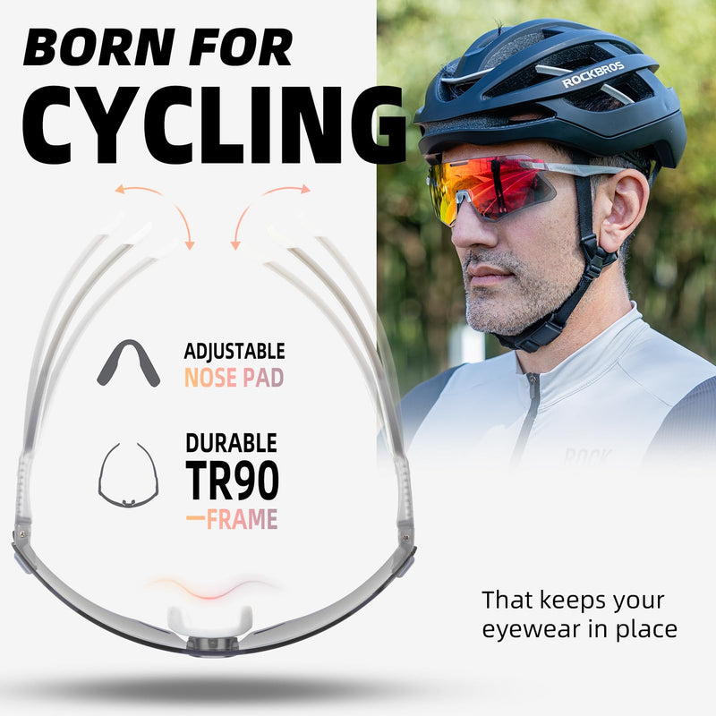 Load image into Gallery viewer, Men's TR90 Photochromic Cycling Sunglasses for MTB
