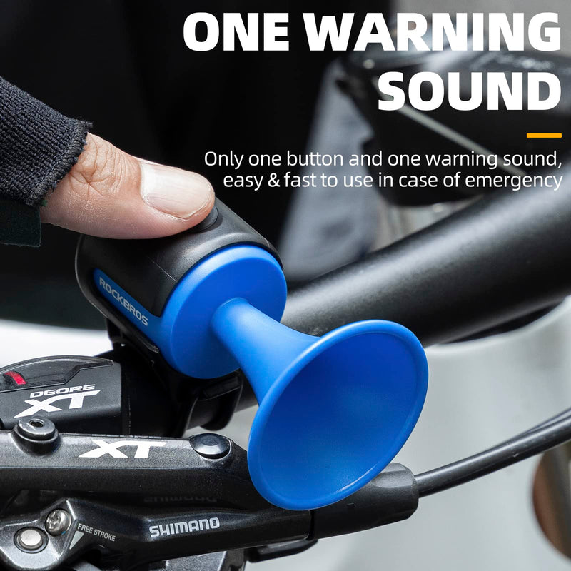 Load image into Gallery viewer, ROCKBROS Bike Bell Electric Bike Horn Waterproof 120dB
