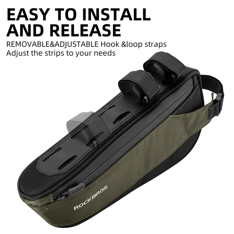 Load image into Gallery viewer, ROCKBROS Portable Bike Top Tube Bag Reflective Ultralight
