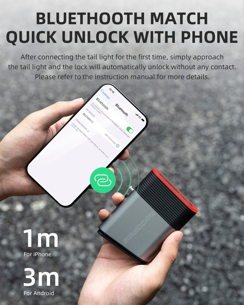 Load image into Gallery viewer, Bluetooth Lock Light Brake Sense Diurnal Light
