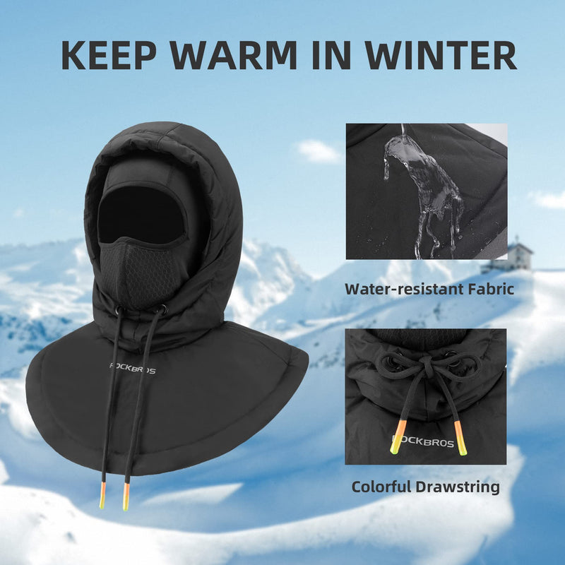 Load image into Gallery viewer, ROCKBROS Ski Mask for Men Women Winter Balaclava Ski Mack Thermal Fleece
