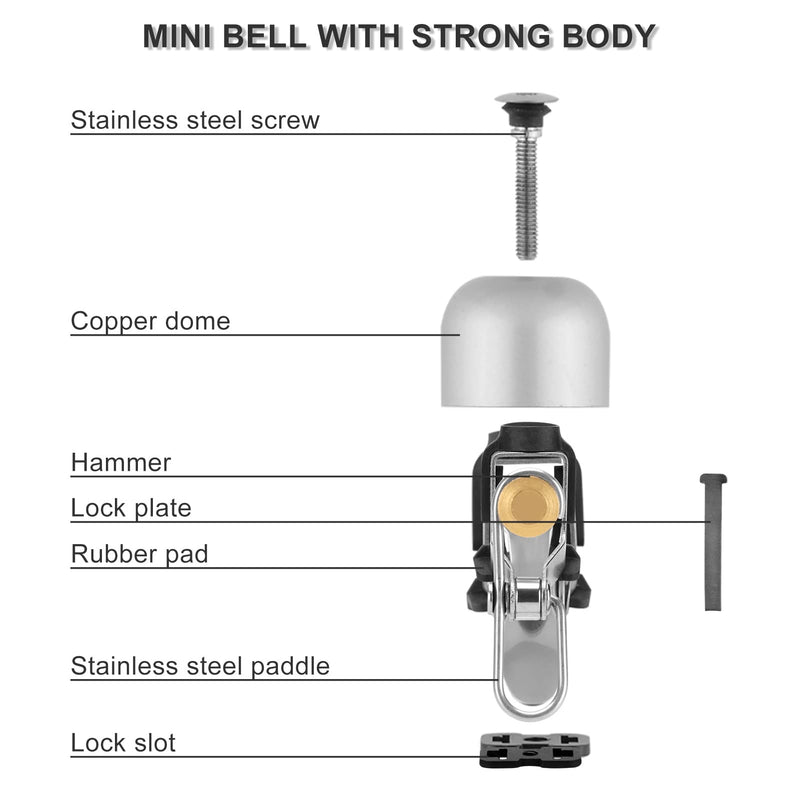 Load image into Gallery viewer, ROCKBROS Bike Classic Bicycle Bell  Loud Sound Bells
