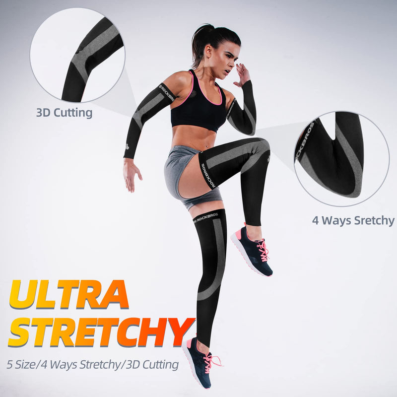 Load image into Gallery viewer, ROCKBROS Thermal Arm Warmers for Men &amp; Women, Windproof Winter Sleeves
