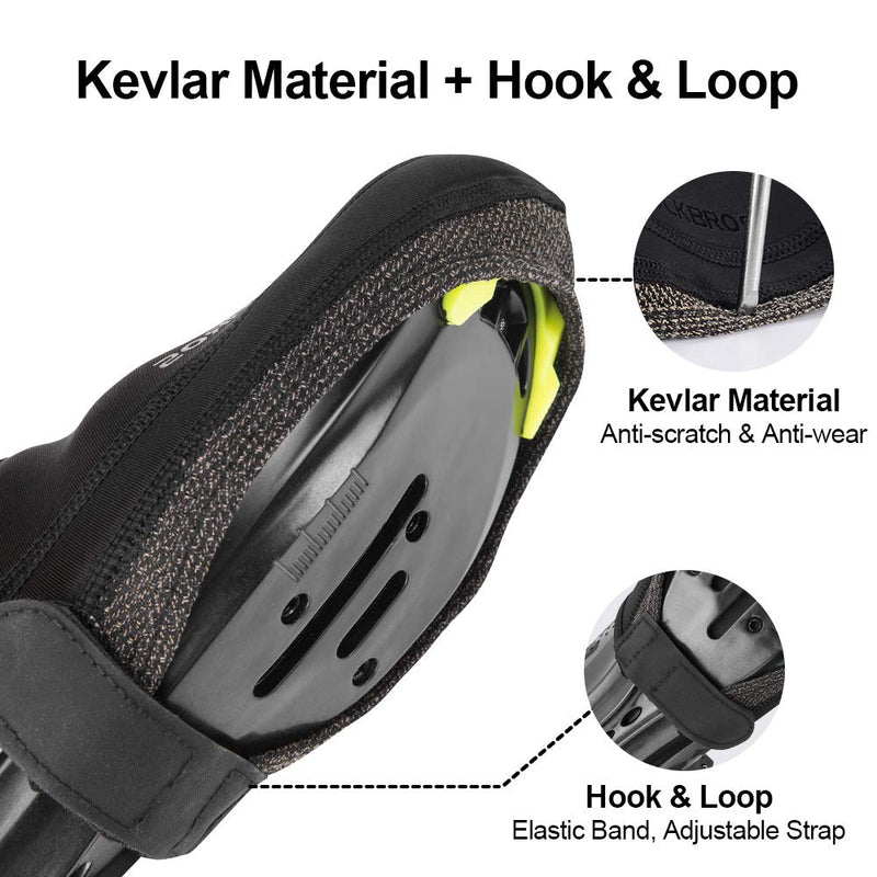 Load image into Gallery viewer, ROCKBROS Cycling Shoe Toe Covers Winter Toe Warmers Cycling Overshoes Protectors Kevlar
