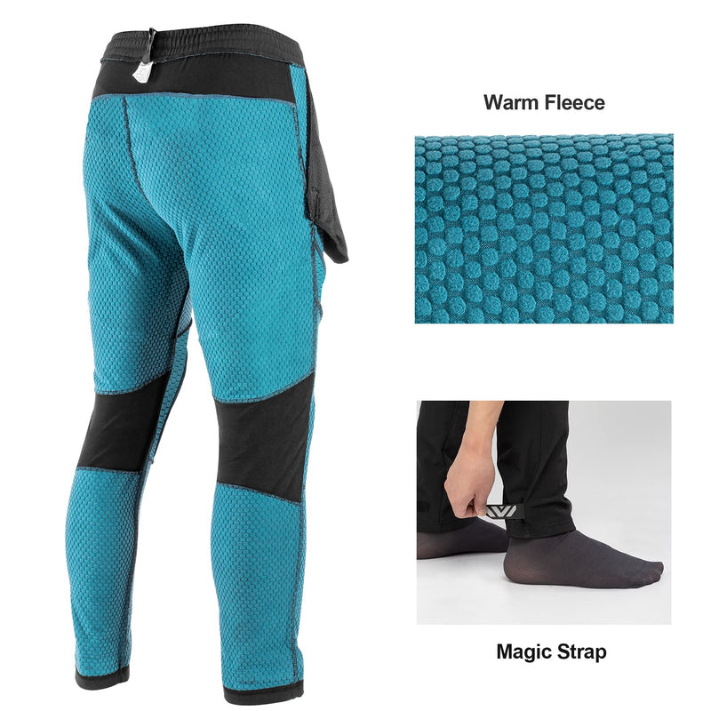 Load image into Gallery viewer, ROCKBROS Winter Cycling Pants for Men Thermal Windproof Mountain Bike Running Pants
