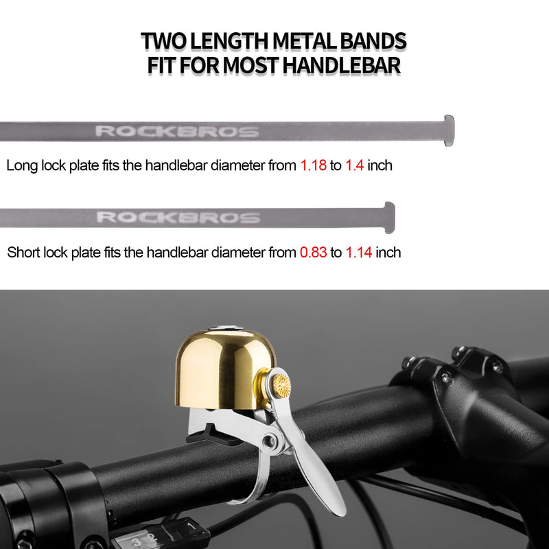 Load image into Gallery viewer, ROCKBROS Bike Classic Bicycle Bell  Loud Sound Bells
