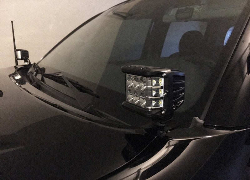 Load image into Gallery viewer, Low Profile Ditch Light Brackets Kit For 2014-2021 Toyota Tundra
