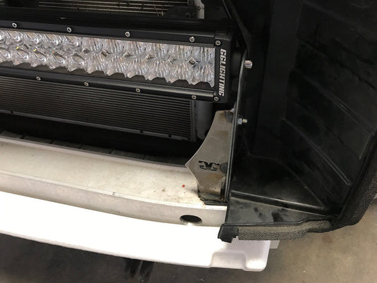 2009 + Toyota 4runner Behind The Grill 30inch LED Bar Mounts