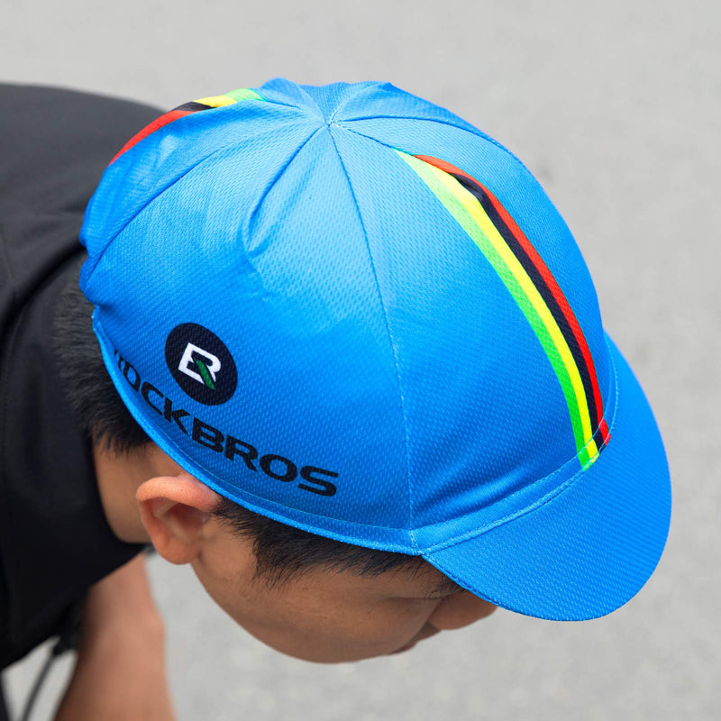 Load image into Gallery viewer, ROCKBROS Cycling Cap Sun Visor Ployester Breathable Rainbow Hat for Men Women
