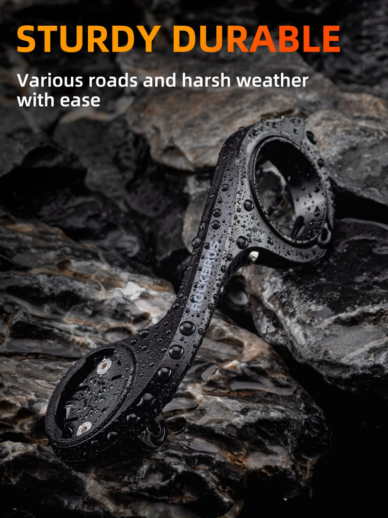 Load image into Gallery viewer, ROCKBROS Out Front Mount for Garmin, iGPSPORT - Fits 32-35mm Handlebars
