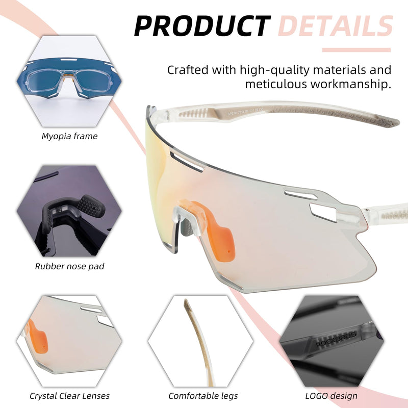 Load image into Gallery viewer, Men's TR90 Photochromic Cycling Sunglasses for MTB

