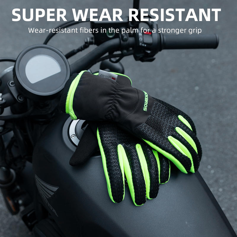 Load image into Gallery viewer, ROCKBROS Winter Cycling Gloves, Windproof Thermal Touchscreen Gloves for Men  Women
