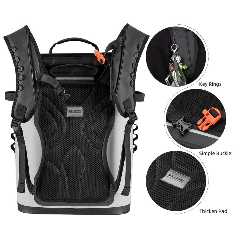Load image into Gallery viewer, ROCKBROS Soft Cooler Waterproof 36 Can Insulated Leak Proof Soft Backpack
