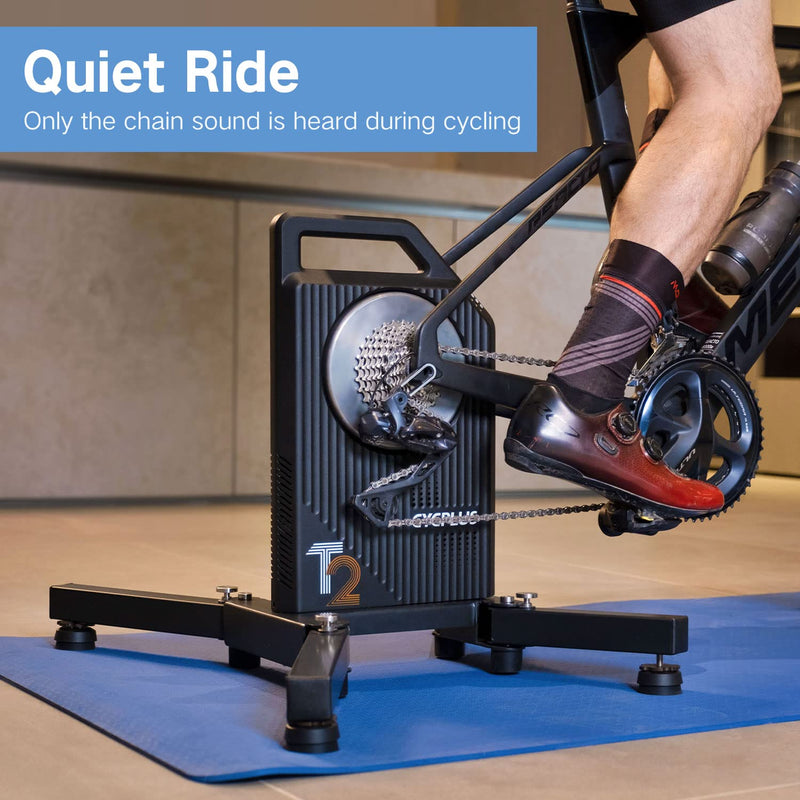 Load image into Gallery viewer, CYCPLUS T2 Indoor BLDC-Motor Drive Riding Smart Bike Trainer Compatible with Zwift APP

