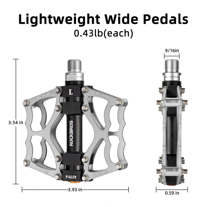 Load image into Gallery viewer, Aluminum Platform Pedals
