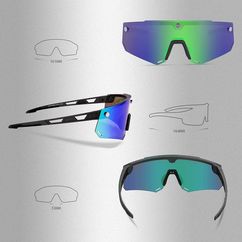 Load image into Gallery viewer, Unisex Polarized Cycling Glasses with 2 Replaceable Lenses
