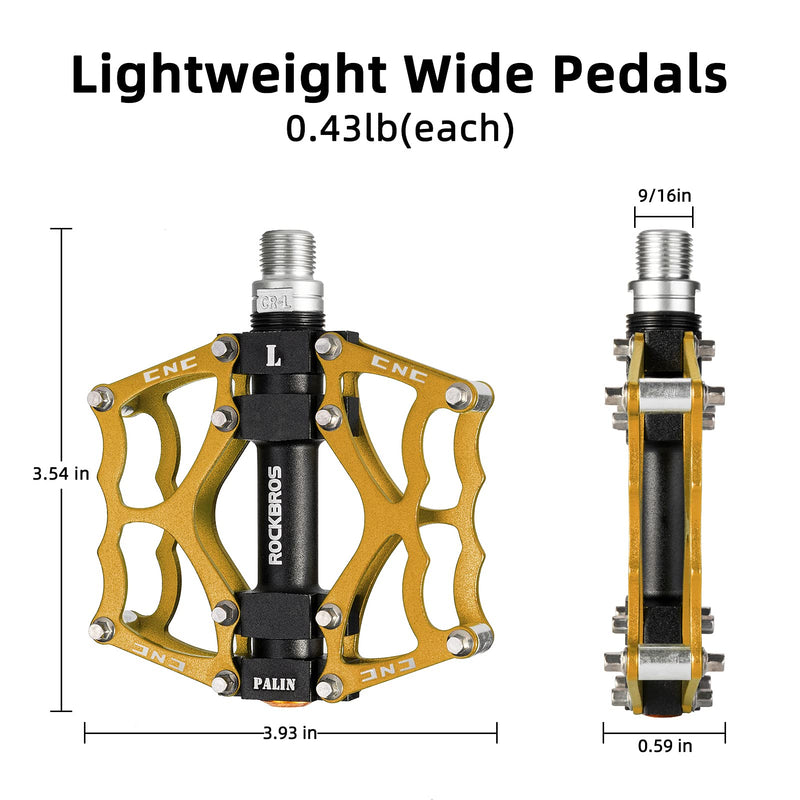 Load image into Gallery viewer, Aluminum Platform Pedals
