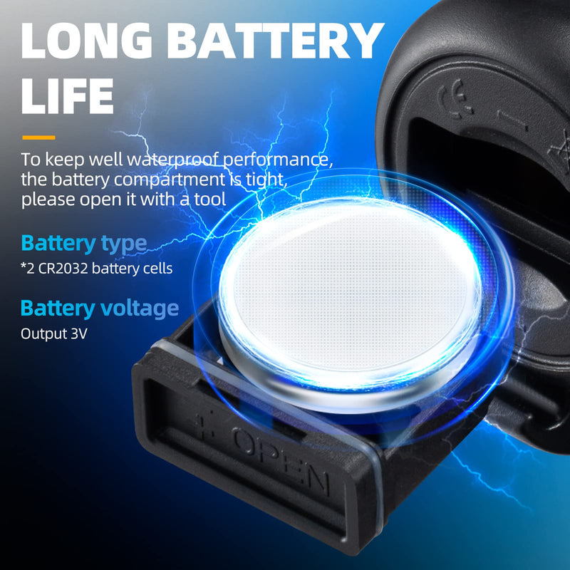 Load image into Gallery viewer, ROCKBROS Bike Bell Electric Bike Horn Waterproof 120dB
