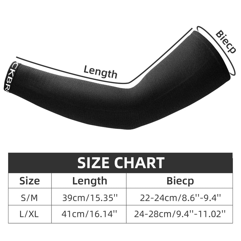 Load image into Gallery viewer, ROCKBROS Cycling Arm Warmers for Men and Women Thermal Knit Arm Sleeves for Running Football Driving
