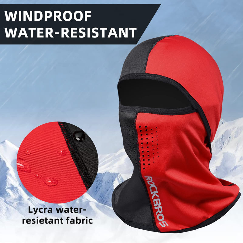 Load image into Gallery viewer, ROCKBROS Thermal Fleece Balaclava with Airholes, Windproof Helmet
