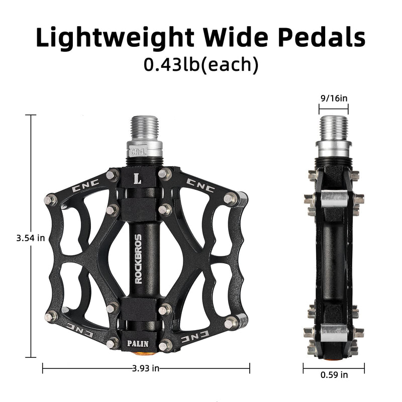 Load image into Gallery viewer, Aluminum Platform Pedals
