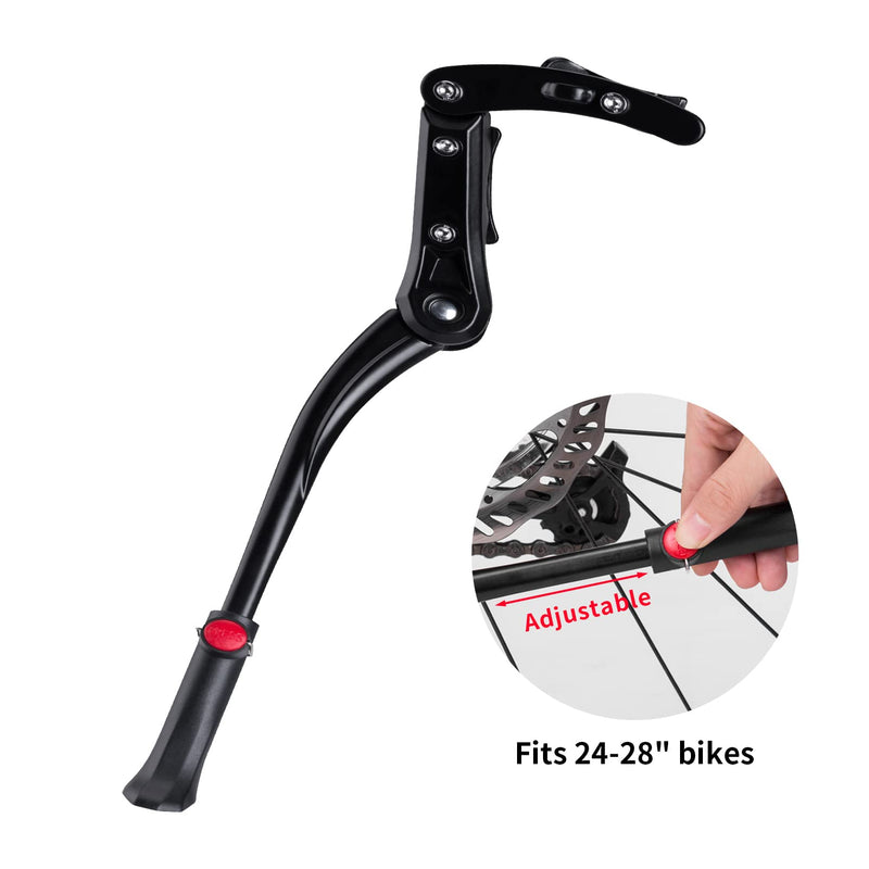 Load image into Gallery viewer, Heavy-Duty Side Kickstand for 24"-28" Mountain Bikes
