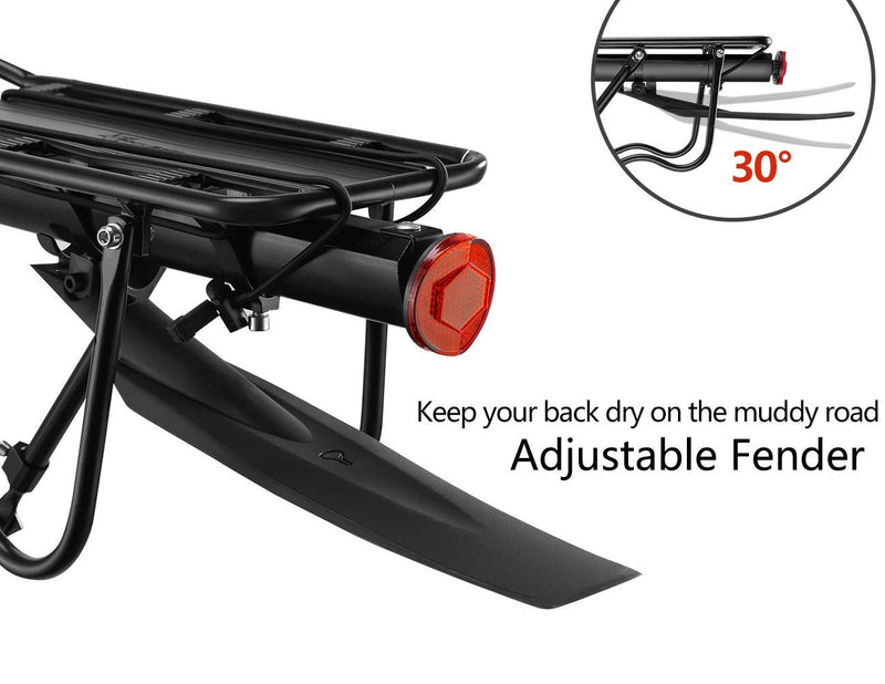 Load image into Gallery viewer, ROCKBROS Bike Cargo Rack Quick Release 110-165 lbs Capacity Universal Fit
