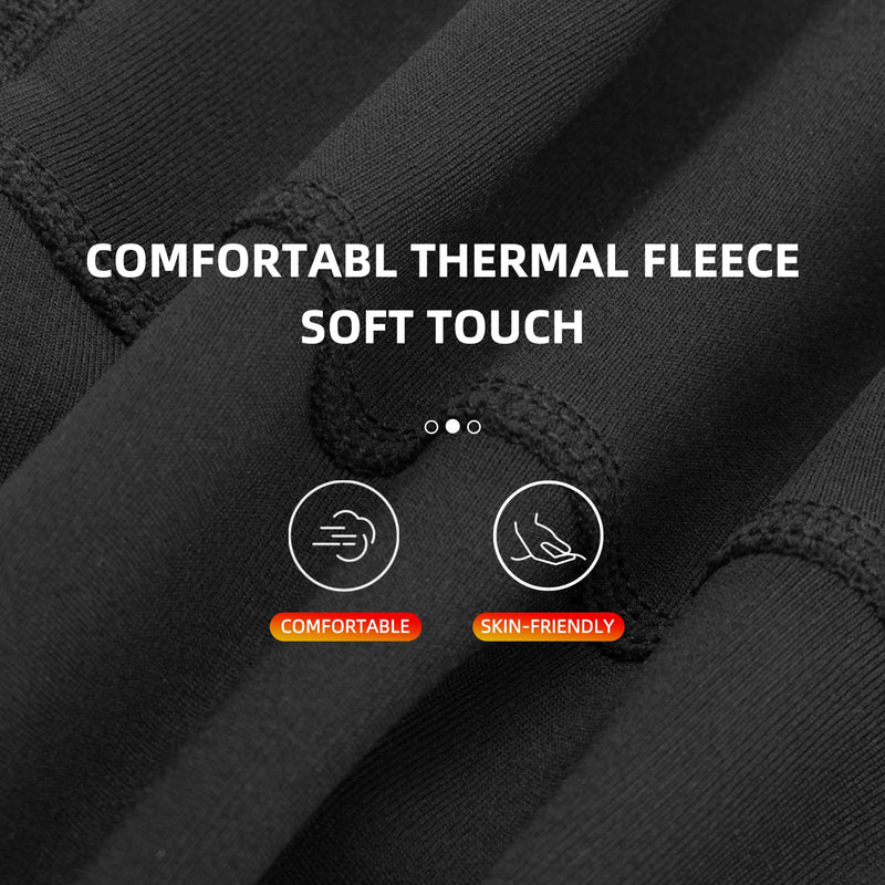 Load image into Gallery viewer, ROCKBROS Cycling Leg Warmers Thermal Fleece Windproof Compression Knee Sleeves for Men Women
