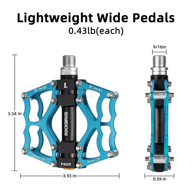 Load image into Gallery viewer, Aluminum Platform Pedals
