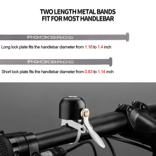 ROCKBROS Bike Classic Bicycle Bell  Loud Sound Bells