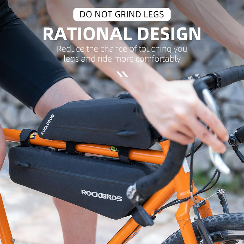 Load image into Gallery viewer, ROCKBROS Bike Top Tube Bag Bike Frame Bag For Super 73Waterproof  2 pieces combi
