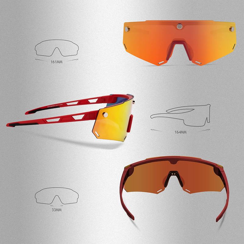 Load image into Gallery viewer, Unisex Polarized Cycling Glasses with 2 Replaceable Lenses
