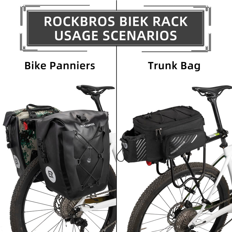 Load image into Gallery viewer, ROCKBROS Bike Cargo Rack Most 165lbs Capacity
