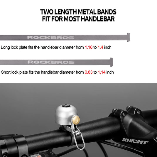 ROCKBROS Bike Classic Bicycle Bell  Loud Sound Bells