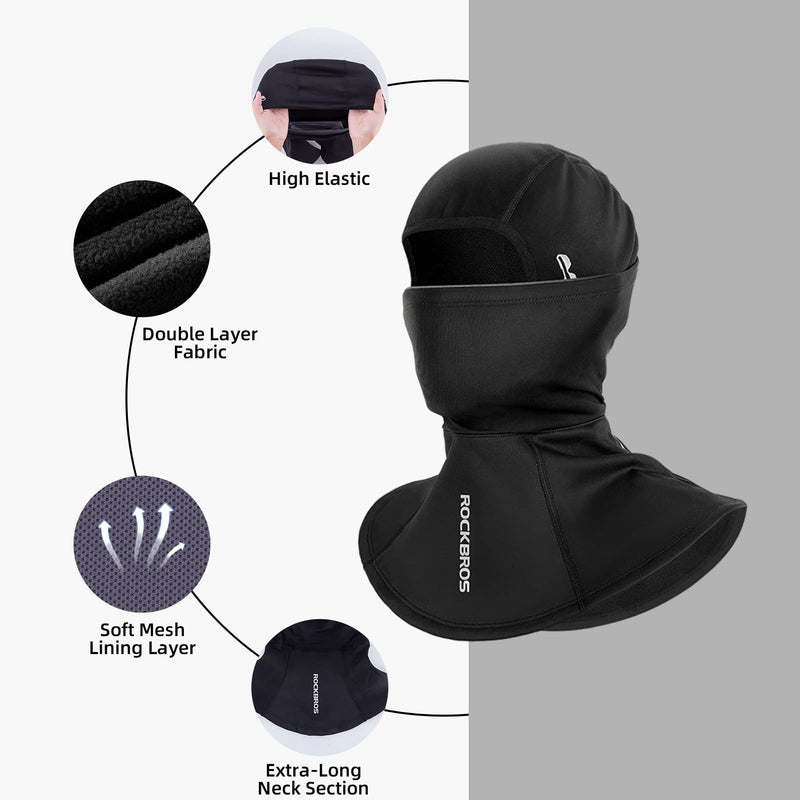 Load image into Gallery viewer, ROCKBROS Windproof Ski Mask for Men, Breathable Motorcycle Mask

