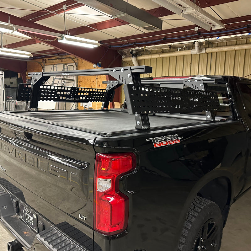 Load image into Gallery viewer, Silverado/Sierra 1500, 2500, 3500 - Bed Rack For Covers with T-slots
