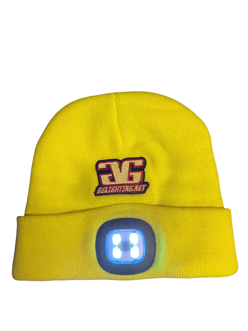 Load image into Gallery viewer, GG Beanie With Built In LED Light
