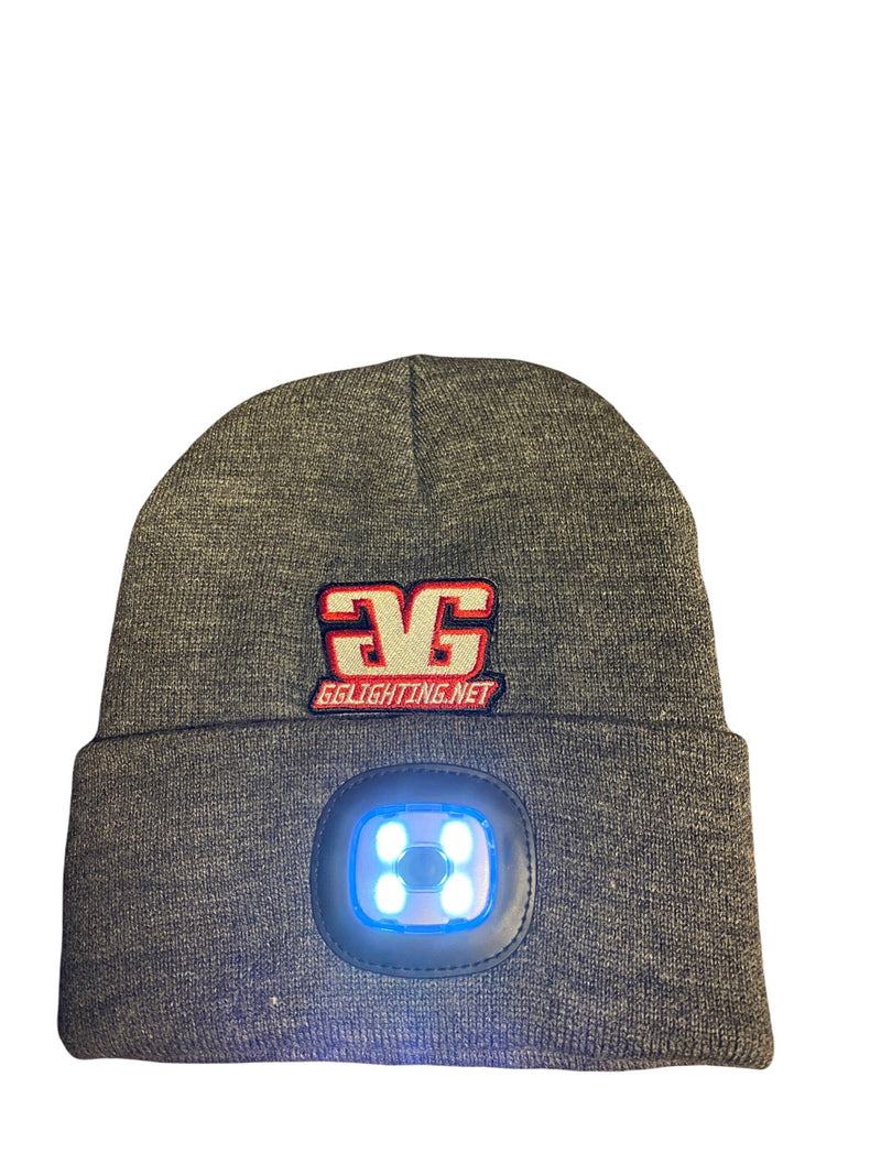 Load image into Gallery viewer, GG Beanie With Built In LED Light
