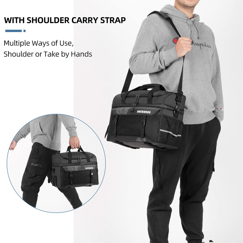 Load image into Gallery viewer, ROCKBROS Bike Trunk Cooler Bag Bicycle Rack Rear Seat Carrier Insulated Panniers 11L
