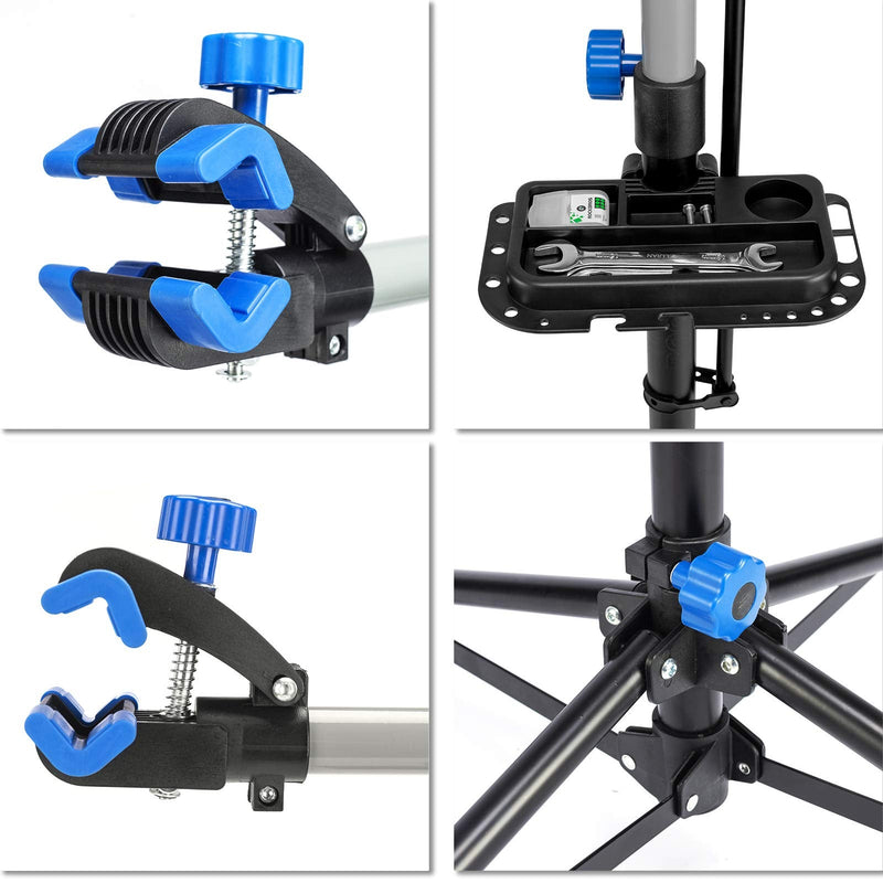Load image into Gallery viewer, Height-Adjustable Bike Repair Stand for Home Maintenance
