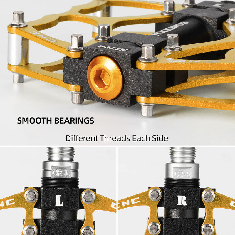 Load image into Gallery viewer, Aluminum Platform Pedals
