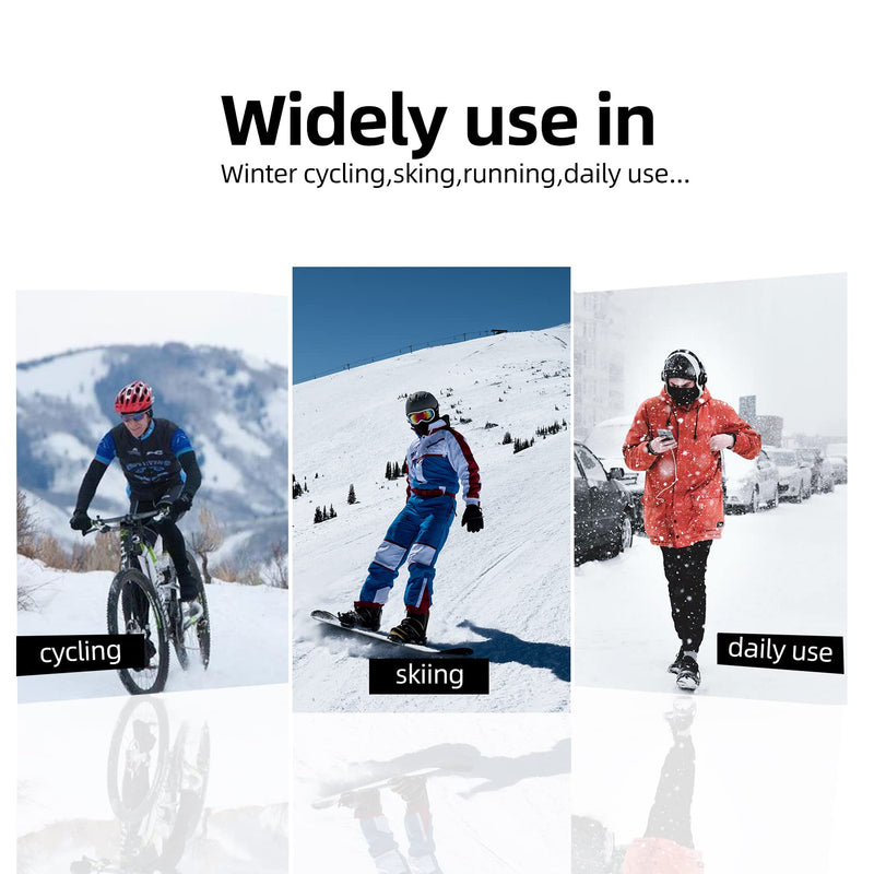 Load image into Gallery viewer, ROCKBROS Windproof Winter Fleece Balaclava for Men - Ski, Cycling, Motorcycle Mask

