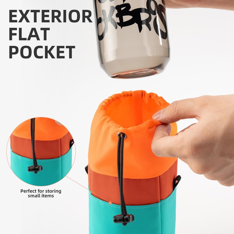 Load image into Gallery viewer, ROCKBROS Bike Cup Holder - Water Bottle Holder Bag with Pocket
