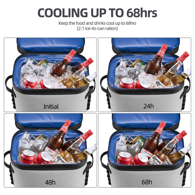 Load image into Gallery viewer, ROCKBROS Soft Cooler Waterproof 36 Can Insulated Leak Proof Soft Backpack
