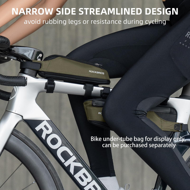 Load image into Gallery viewer, ROCKBROS Portable Bike Top Tube Bag Reflective Ultralight
