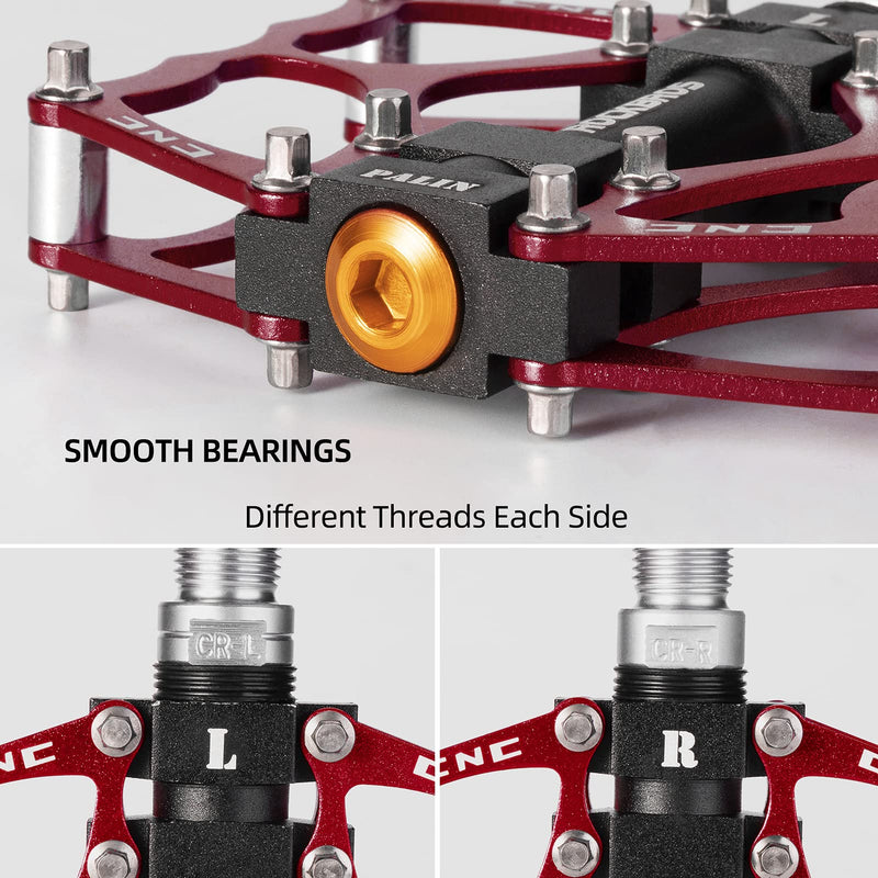 Load image into Gallery viewer, Aluminum Platform Pedals
