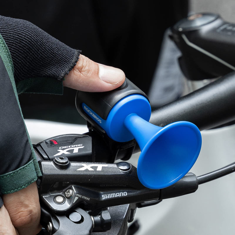 Load image into Gallery viewer, ROCKBROS Bike Bell Electric Bike Horn Waterproof 120dB
